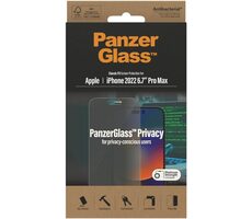 PanzerGlass Privacy AB Tvrzené sklo pro Apple iPhone 14 Pro Max číra