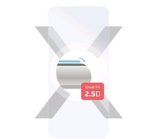 FIXED Ochranné tvrzené sklo pro Apple iPhone 15 Plus čirá