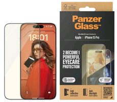 PanzerGlass UWF EyeCare Tvrzené sklo pro Apple iPhone 15 Pro