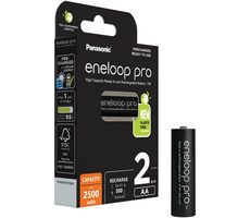 Panasonic Eneloop PRO AA tužkový akumulátor 2500 mAh nabíjecí