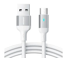 Joyroom S-UM018A10 Nabíjecí kabel USB-A (M) - MicroUSB (M) 2.4A 2m bílá