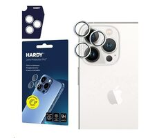 3mk HARDY Lens Protection Pro skla na fotoaparát pro Apple iPhone 14 Pro/14 Pro Max Silver
