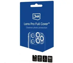 3mk Lens Pro Full Cover sklo na fotoaparát pro Apple iPhone 14 Pro/14 Pro Max