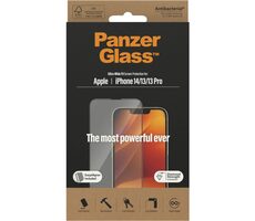 PanzerGlass Tvrzené sklo UWF AB s aplikátorem pro Apple iPhone 14/13 Pro/13 černá