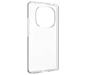 FIXED TPU gelový kryt Story pro Xiaomi Redmi Note 14 Pro 5G/POCO X7 čirý