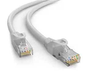 C-TECH patchcord Cat6 UTP 1.5 m šedá