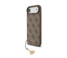 Guess 4G Charm Zadní Kryt pro iPhone 17 Air Tone on Tone Brown