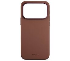 Epico Leather Pro Mag+ Case Kryt pro iPhone 17 Pro Max Qi2 & MagSafe kompatibilní hnědá