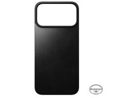 Nomad Magnetic Leather Back Magsafe zadni kryt pro Apple iPhone 17 Pro Max black (Horween)