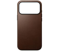 Nomad Modern Leather Case kožený kryt pro Apple iPhone 17 Pro Max hnědá