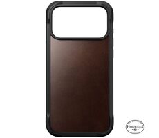 Nomad Rugged Leather Case pouzdro pro Apple iPhone 17 Pro Max rustic brown (Horween)