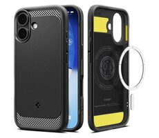 Spigen Rugged Armor MagSafe ochranný kryt pro Apple iPhone 17 černá