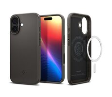 Spigen Thin Fit MagSafe ochranný kryt pro Apple iPhone 17 gunmetal