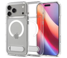 Spigen Ultra Hybrid S MagSafe ochranný kryt pro Apple iPhone 17 Pro Max čirá