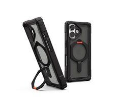 UAG Plasma XTE Magsafe zadní kryt pro Apple iPhone 17 Black/Pop Orange