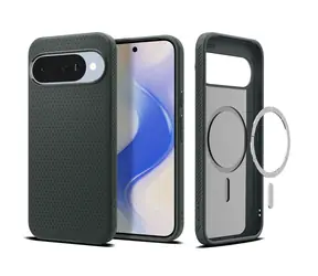 Spigen Liquid Air MagSafe ochranný kryt pro Google Pixel 10 Pro/Pixel 10 abyss green