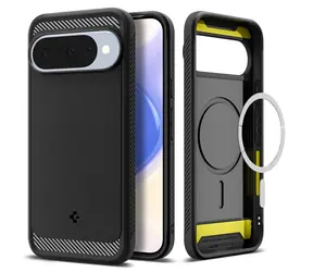 Spigen Rugged Armor MagSafe ochranný kryt pro Google Pixel 10 Pro/Pixel 10 matte black