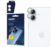 3mk HARDY Lens Protection Pro skla na fotoaparát pro Apple iPhone 17 Silver
