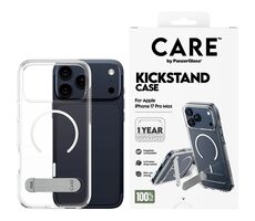 PanzerGlass CARE kryt Apple iPhone 17 Pro Max Kickstand stříbrný/bílý MagSafe
