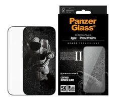 PanzerGlass Ceramic II Apple iPhone 17/16 Pro s instalačním rámečkem