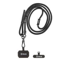 OBAL:ME NeckTag Popruh na Telefon Black