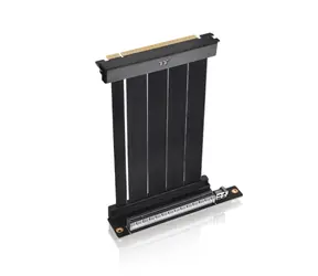 Thermaltake PCI-E 4.0 Dual 90 Riser Cable 13cm černá
