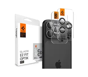 Spigen Glass tR EZ Fit Optik Pro skla na fotoaparát pro Apple iPhone 17/16/15/14 Pro