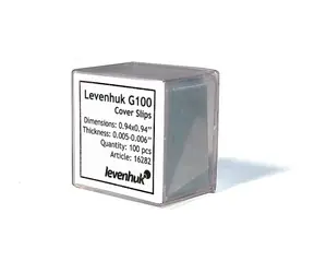 Levenhuk G100 Sada podložních skel 100ks