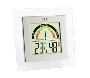TFA 30.5023 - Digitální teploměr s vlhkoměrem s ukazatelem komfortní zóny