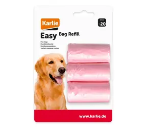 Karlie Sáčky na psí exkrementy růžová 3x20ks