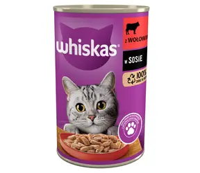 Whiskas Adult Hovězí maso ve šťávě 400 g