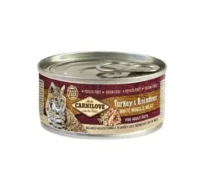 Carnilove WMM Turkey & Reindeer for Adult Cats 100g