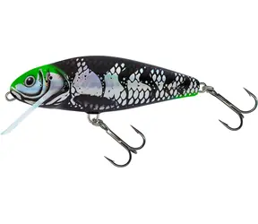 Salmo Wobler Perch Floating 12cm Holo Dark Green Head