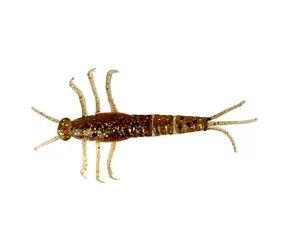 Savage Gear Gumová nástraha 3D LB PVC Mayfly 5cm Brown Glitter 8ks