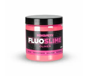 Mikbaits Dip obalovací Fluo slime Oliheň 100g