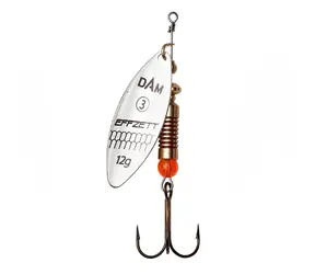 Effzett Třpytka Predator Spinner 12g Velikost 3 Sliver