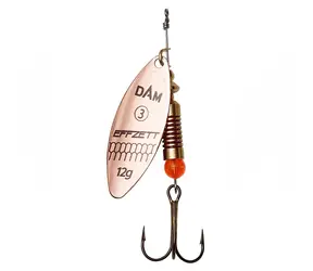 Effzett Třpytka Predator Spinner 7g Velikost 2 Copper