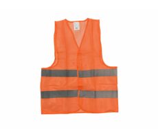 GEKO Reflexní ochranná vesta oranžová XXL