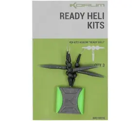 KORUM Montáž Ready Heli Kits 3ks