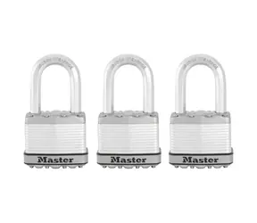 Master Lock M5EURTRILF Set 3 ks titanových visacích zámků - Excell - 50mm
