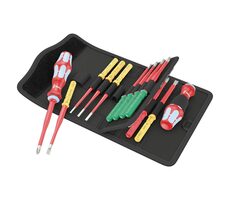 WERA Kraftform Kompakt VDE Stainless 17 extra slim 1 Tool Finder - 17 dílný