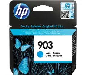HP 903 originální inkoustová kazeta azurová