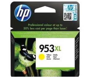 HP 953XL originální inkoustová kazeta žlutá