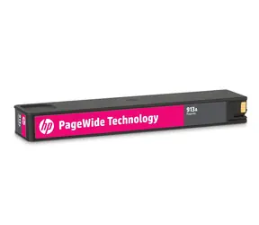 HP 913A originální cartridge purpurová