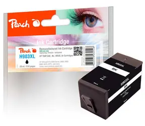 Peach remanufactured alternativní cartridge HP 903XL (T6M15AE) černá