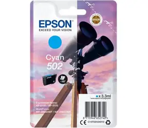 EPSON 502 originální cartridge modrá