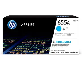 HP 655A originální toner modrá