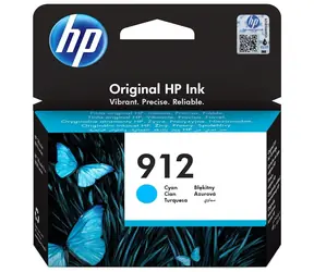 HP 912 originální cartridge modrá
