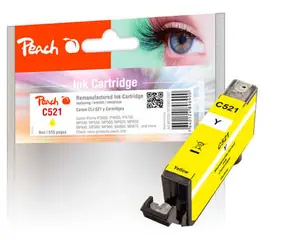 Peach CLI-521 alternativní inkoustová kazeta žlutá