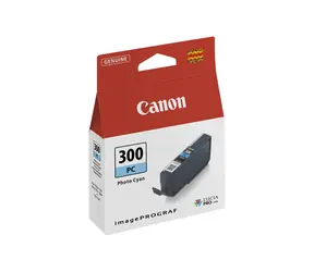 Canon originální cartridge PFI-300 PC foto modrá